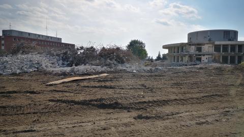 Photo from Sept '22 North Pav. Demo