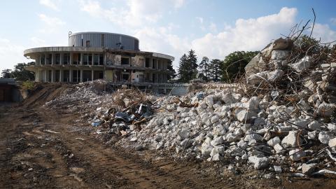 Photo from Sept '22 North Pav. Demo