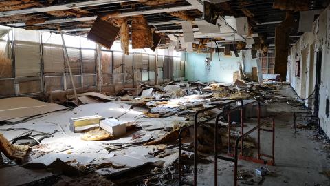 Photo from Sept '22 North Pav. Demo