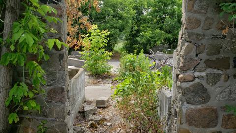 Doorway leading into the place