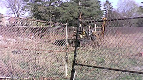 Another view of the gate.