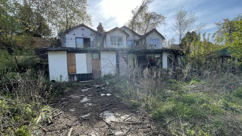 Photo from heavily  decrying home