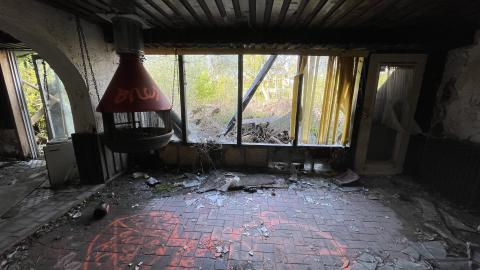 Photo from heavily  decrying home
