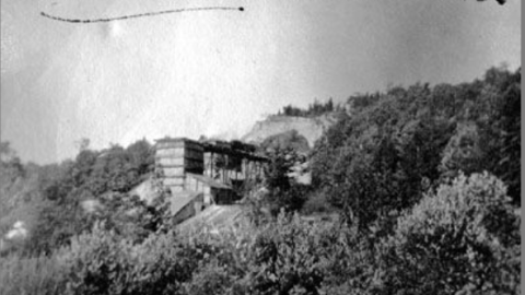 Chritie Lime Kilns Circa 1911. From Milton Historical Records
