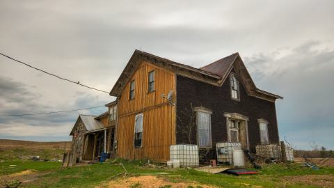 2023 - Sad Abandoned Country Farmhouse with Gorgeous Staircase-20.jpg