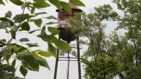 Photo from YCT water tower