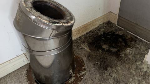 revolting. the ceiling was not much better.