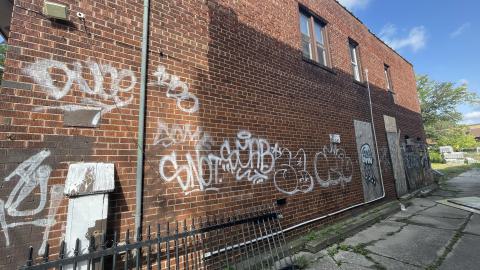 Old decayed building photo 5