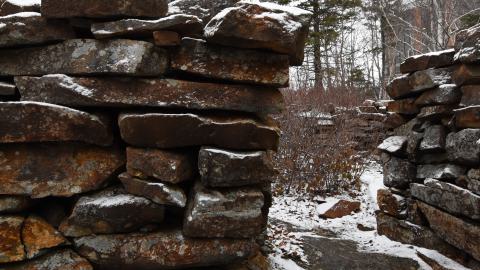 Bayers Lake Mystery Wall - Halifax, Nova Scotia