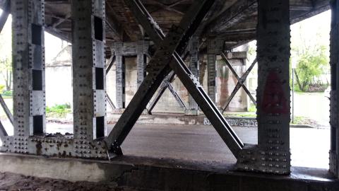 Photo from Michigan Central Overpass