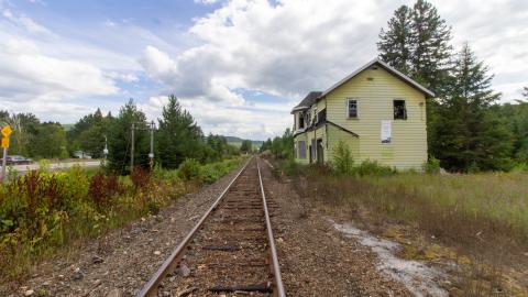 Photo from Train Station + Church