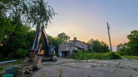 Photo from The Day Before Demolition