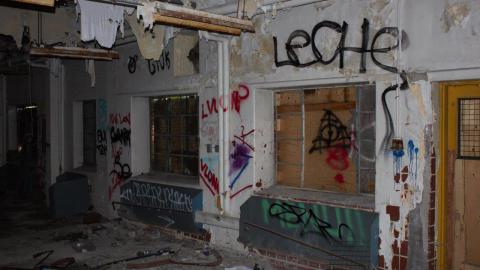 3rd room by the door