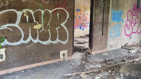 Empty but standing. photo 2