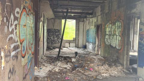 Empty but standing. - Quinte West, Ontario