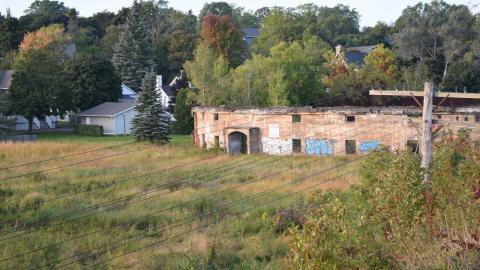 View from the railroad