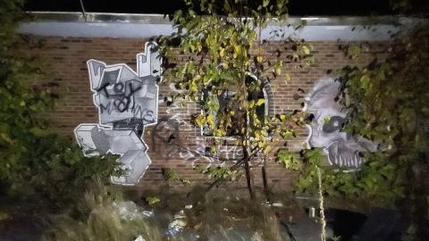 Photo from Abandoned motel night picture