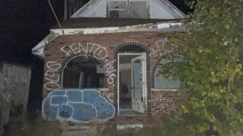 Photo from Abandoned motel night picture