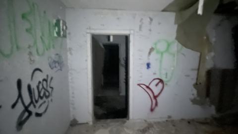 Photo from Abandoned motel night picture