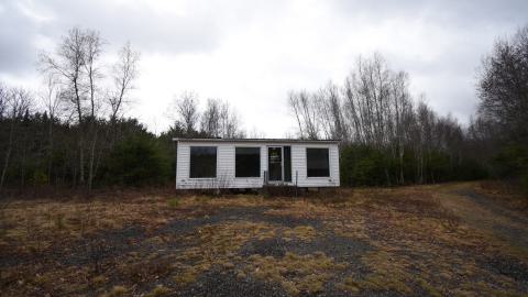 Subaru Dealer behind the church - Lunenburg, Nova Scotia