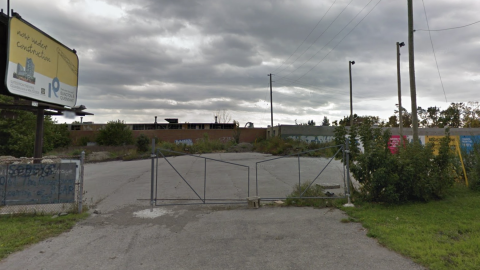 Mid-demolition - mos_warehouse_oct_2011.png