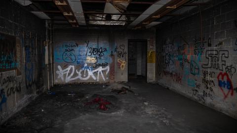 Old squatter's bedroom