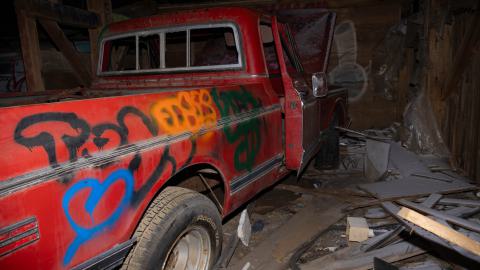 The other side of the truck