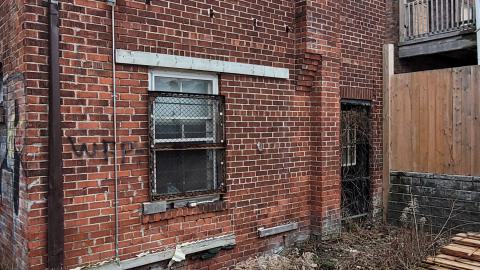 Back of convenience store