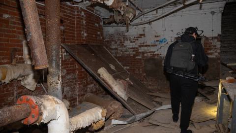 The basement of the 3rd building