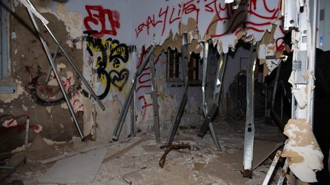 Someone didn't like this room