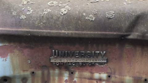 Old Buick Behind Old Commercial photo 2