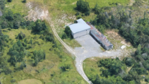 Old Buick Behind Old Commercial photo 5