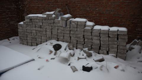 Garbage disposal / dumpster area (3)