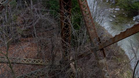 One and A Half Train Bridges, and a Drain photo 3