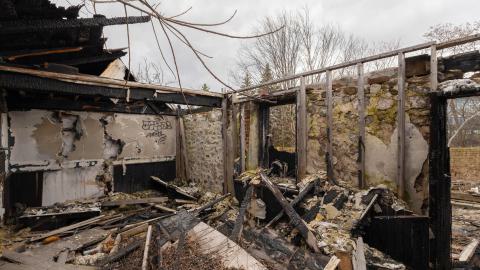 Some extreme fire damage