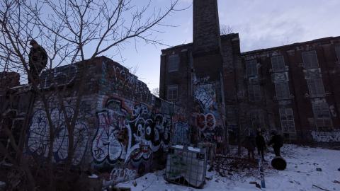 (top left) my friend struggling to get down