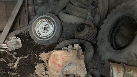 Other side of the shack