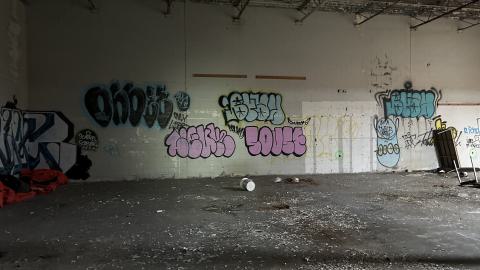 Photo from abandoned flea market