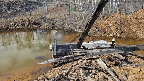 A view of the portal