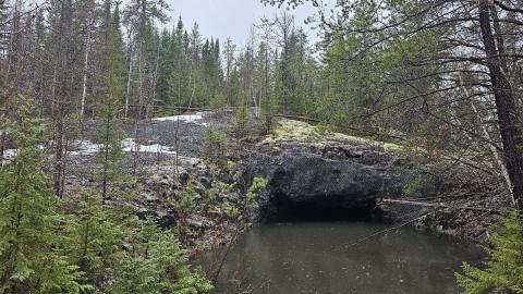 Closer shot of the portal