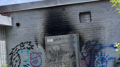 Photo from spring 2024 - closed up for now (or is it?)