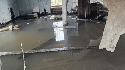 The interior from the righthand (northern) side