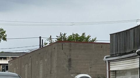 exterior from the back alley