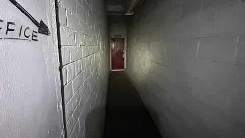 creepy hallway