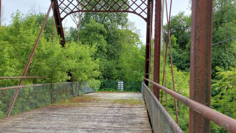 Southward facing view