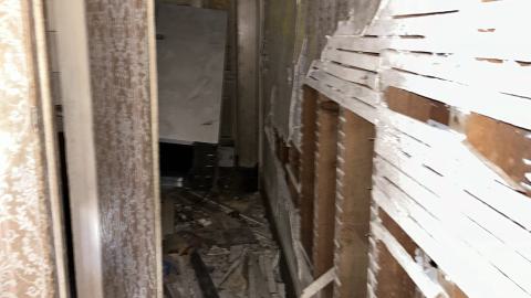 Hallway, bottom floor