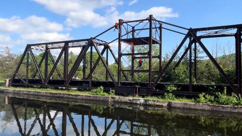 Photo from train bridge