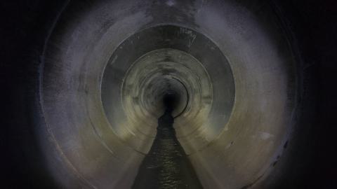 this led to a pool of water and it was a dead end