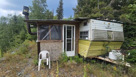 Kenty Mine: In need of renovations. - Sudbury, Unorganized, North Part, Ontario
