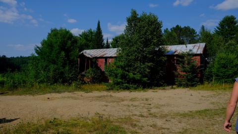 Main sawmill building